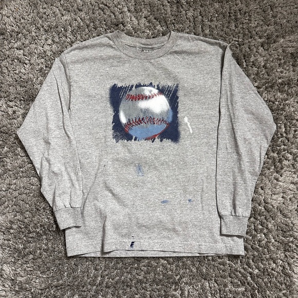 Vintage Pro Spirit Long Sleeve Baseball Shirt - Picture 2 of 3